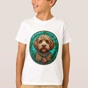 Camiseta Perro de Dibujos Animados Lindo