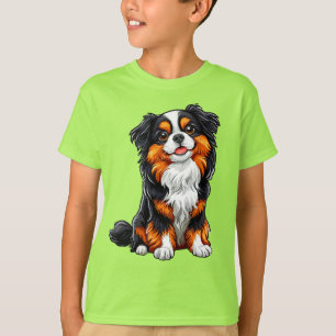 Camiseta Perro de dibujos animados lindo
