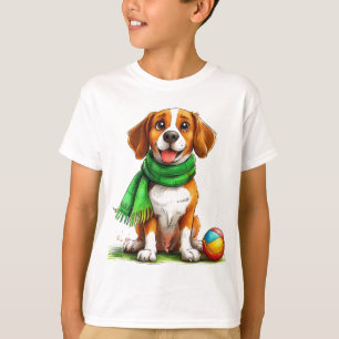 Camiseta Perro de dibujos animados lindo