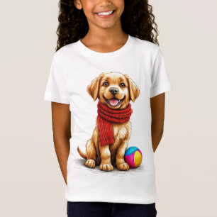 Camiseta Perro de dibujos animados lindo