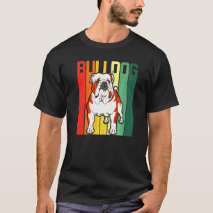 Camiseta Perro de diseño de Bulldog inglés