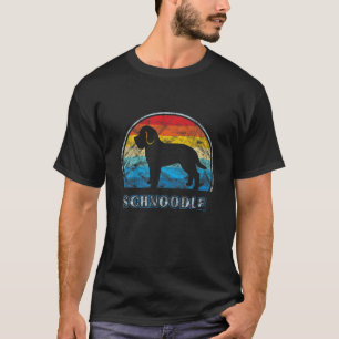 Camiseta Perro de diseño de Schnoodle Vintage