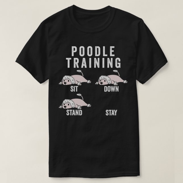 Camiseta Perro de entrenamiento de canapé (Diseño del anverso)