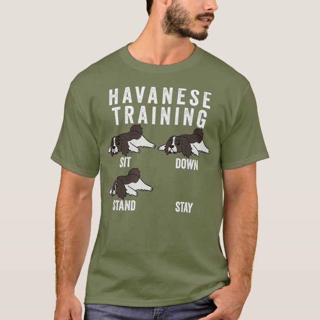 Camiseta Perro de entrenamiento de Havanés (Anverso)