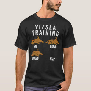 Camiseta Perro de entrenamiento de Vizsla