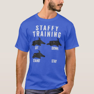Camiseta Perro de entrenamiento del Staffordshire Bull Terr