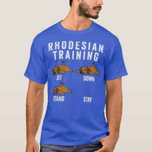 Camiseta Perro de entrenamiento Ridgeback Rhodesiano