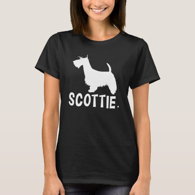 Camiseta Perro de Escocia (Anverso)