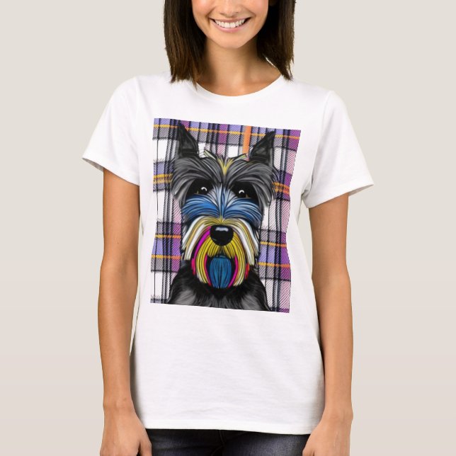 Camiseta Perro de Escocia (Anverso)