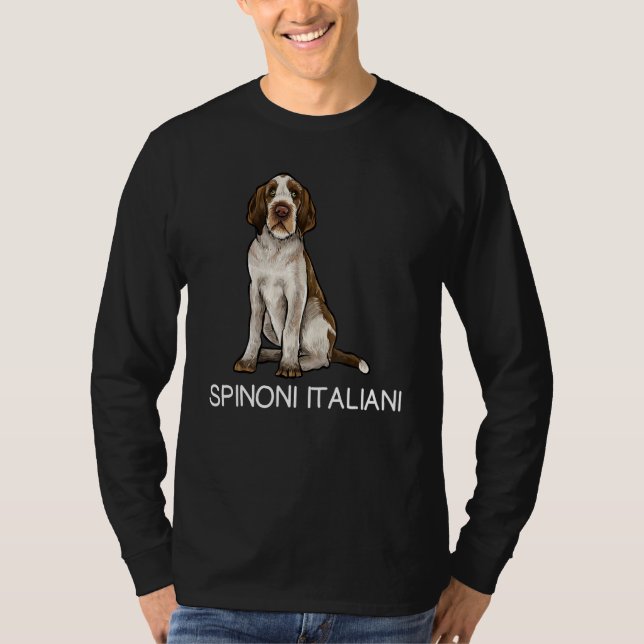 Camiseta Perro de espinona italiano (Anverso)