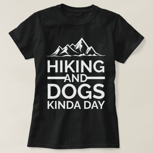Camiseta Perro de excursión divertida Regalos de Lover (Diseño del anverso)
