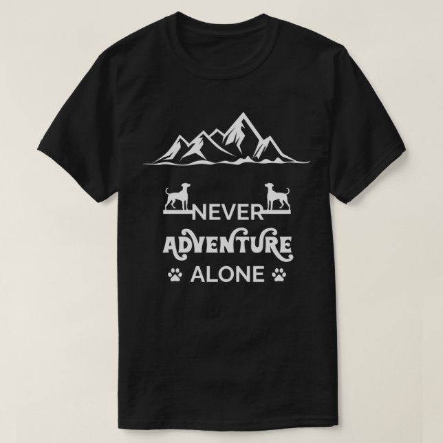 Camiseta Perro de excursión divertida Regalos de Lover _243 (Diseño del anverso)