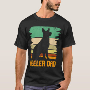 Camiseta Perro de ganado australiano Mascota Heeler Dad I H