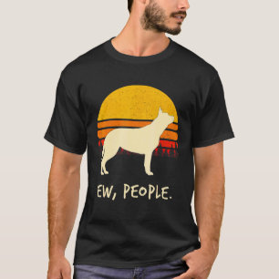 Camiseta Perro de Ganado Blue Heeler Rojo