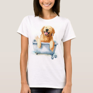 Camiseta Perro de Golden Retriever