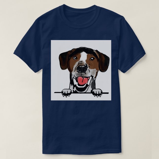 Camiseta Perro de granja danés (Diseño del anverso)