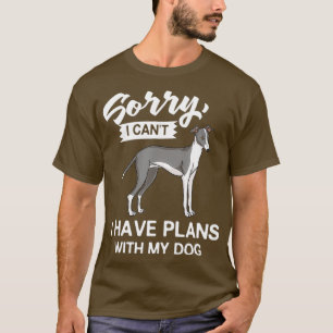 Camiseta Perro de Greyhound italiano regalo cachorros Dueño