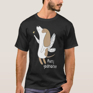 Camiseta Perro de hadas de peluche con lechón