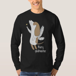 Camiseta Perro de hadas de peluche con lechón