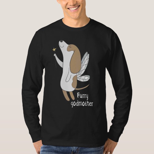 Camiseta Perro de hadas de peluche con lechón (Anverso)
