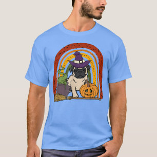 Camiseta Perro de Halloween de Pug Cute Pug para los amante