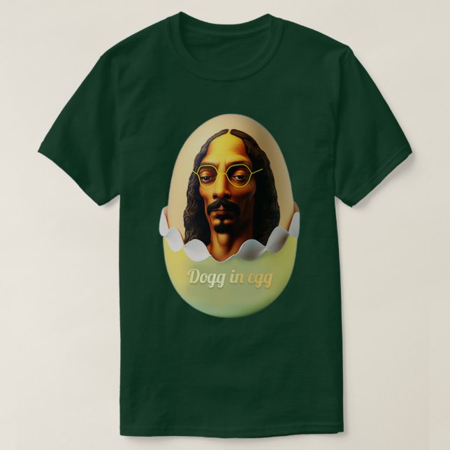 Camiseta perro de huevo (Diseño del anverso)