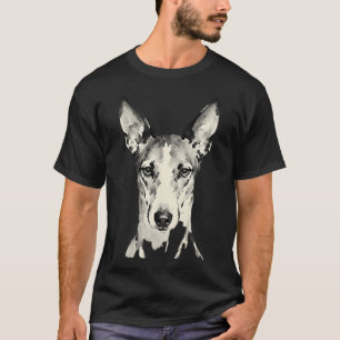 Camiseta Perro de Ibiza Pintura de Tinta Primer Plano