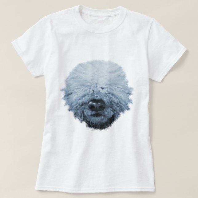 Camiseta Perro de Komondor (Diseño del anverso)