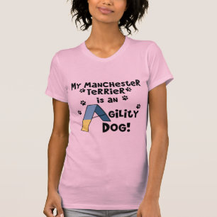 Camiseta Perro de la agilidad de Manchester Terrier