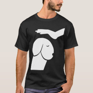 Camiseta Perro de la mente sucia con humor divertido de per