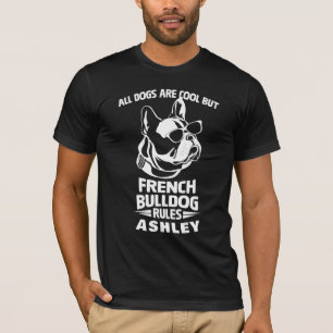 Camiseta Perro de la regla de Bulldog francés de Guay