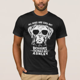 Camiseta Perro de la regla de Guay Boxer