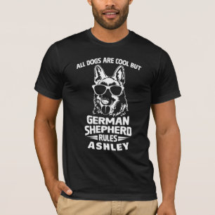 Camiseta Perro de la regla del pastor alemán de Guay