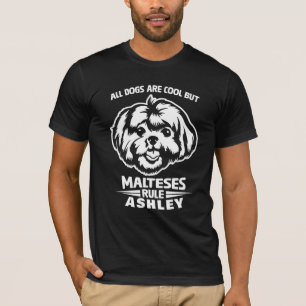 Camiseta Perro de la regla maltesa de Guay