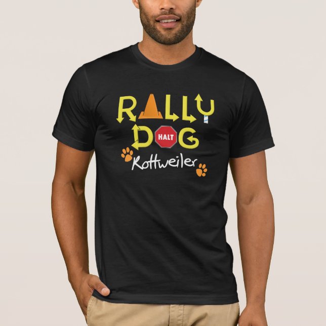 Camiseta Perro de la reunión de Rottweiler (Anverso)