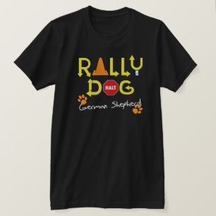 Camiseta Perro de la reunión del pastor alemán
