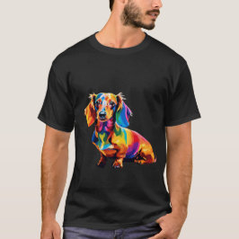 Camiseta Perro de la Sausage, animal del orgullo LGBT, cami
