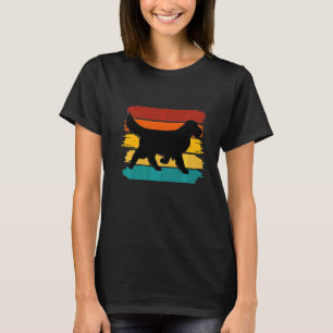 Camiseta Perro de la Setter Irlandés Cute El Retro Del Aman