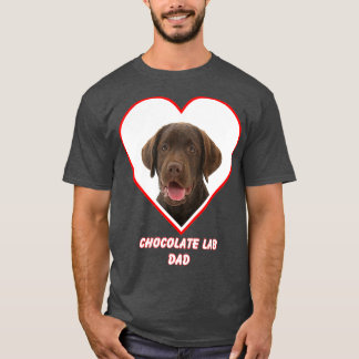 Camiseta Perro de laboratorio de chocolate
