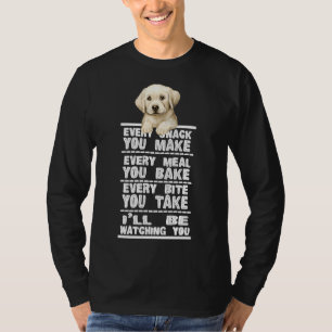 Camiseta Perro de Labrador Cada Snack Que Haces