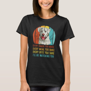 Camiseta Perro de Labrador Cada Snack Que Hagas Seré Watchi