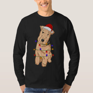 Camiseta Perro de Lakeland Terrier con luces Gorras de Navi