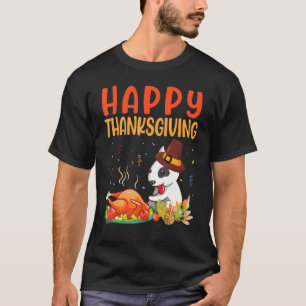 Camiseta Perro de los Bull Terrier Mira Carne de Turquía Fe