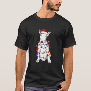 Camiseta Perro de los Territorios de Toros llevando Navidad