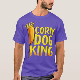 Camiseta Perro de maíz KingFunny Corndog Hot Dog Sausage