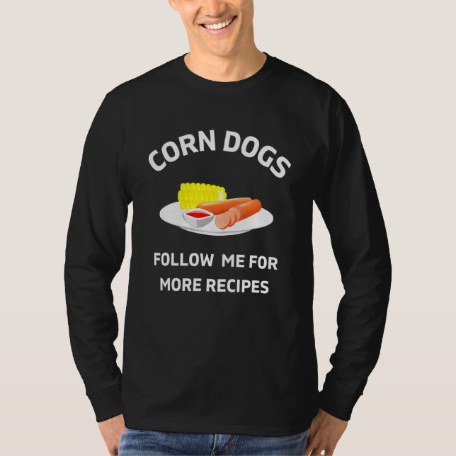 Camiseta Perro De Maíz Maíz En La Mazorca Meme Comida Para  (Anverso)
