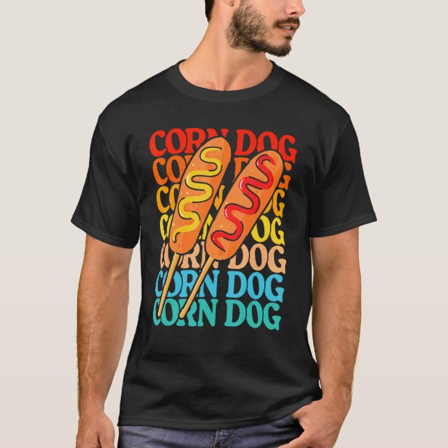 Camiseta Perro de maíz vintage (Anverso)