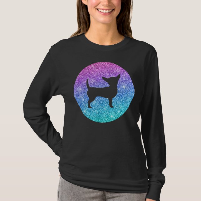 Camiseta Perro de moda chihuahua (Anverso)