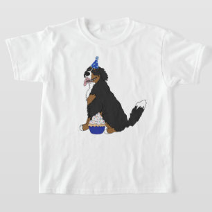 Camiseta Perro de montaña bernés de cumpleaños  