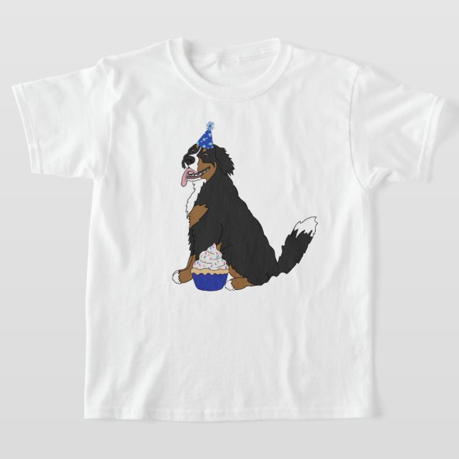 Camiseta Perro de montaña bernés de cumpleaños   (Distribución)